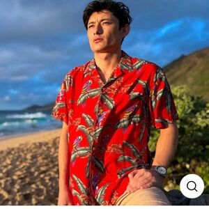 PARADISE FOUND JUNGLE BIRD "MAGNUM PI SHIRT"